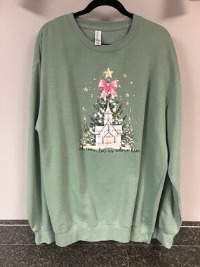 Love in faith sweatshirt 2x